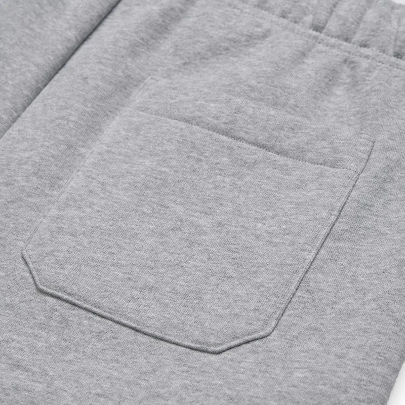 Carhartt WIP Chase Sweat Short - Grey Heather/Gold-3